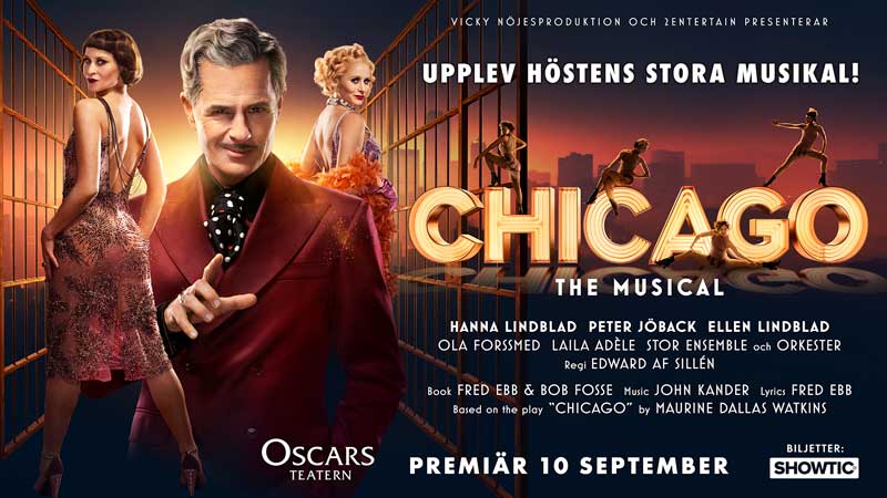 Musikalen Chicago 6/11